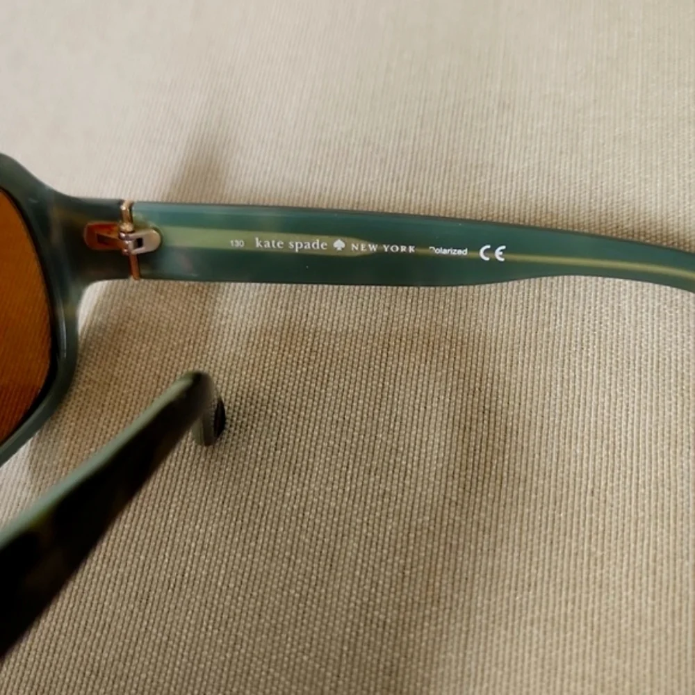Kate Spade Frames Green and Animal Print / Will Need Correct Lenses